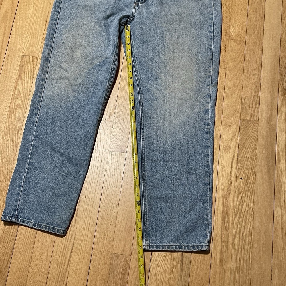 Carhartt Jeans Mens 40x32 Blue Relaxed Fit Straight Leg Denim Stretch Casual - Picture 2 of 8